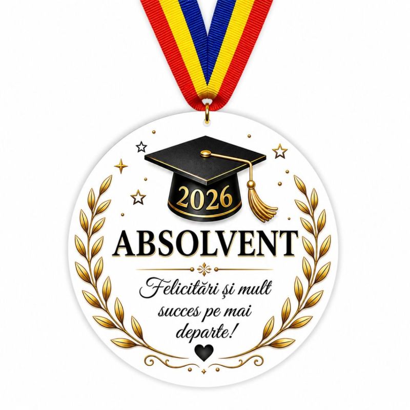 medalie absolvent felicitari 2026