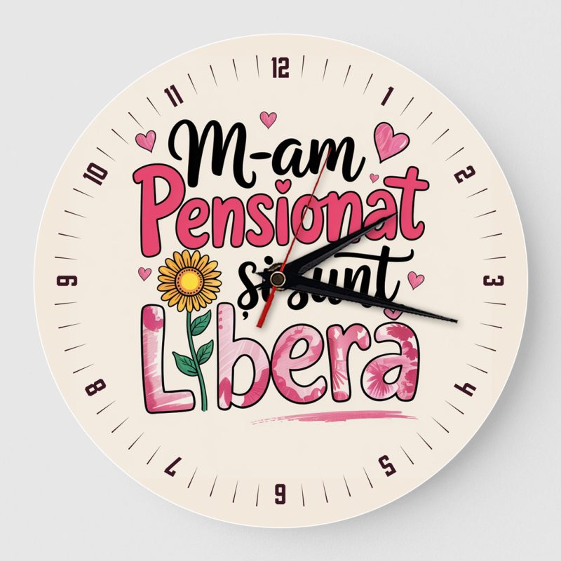 Ceas cadou pensionara libera