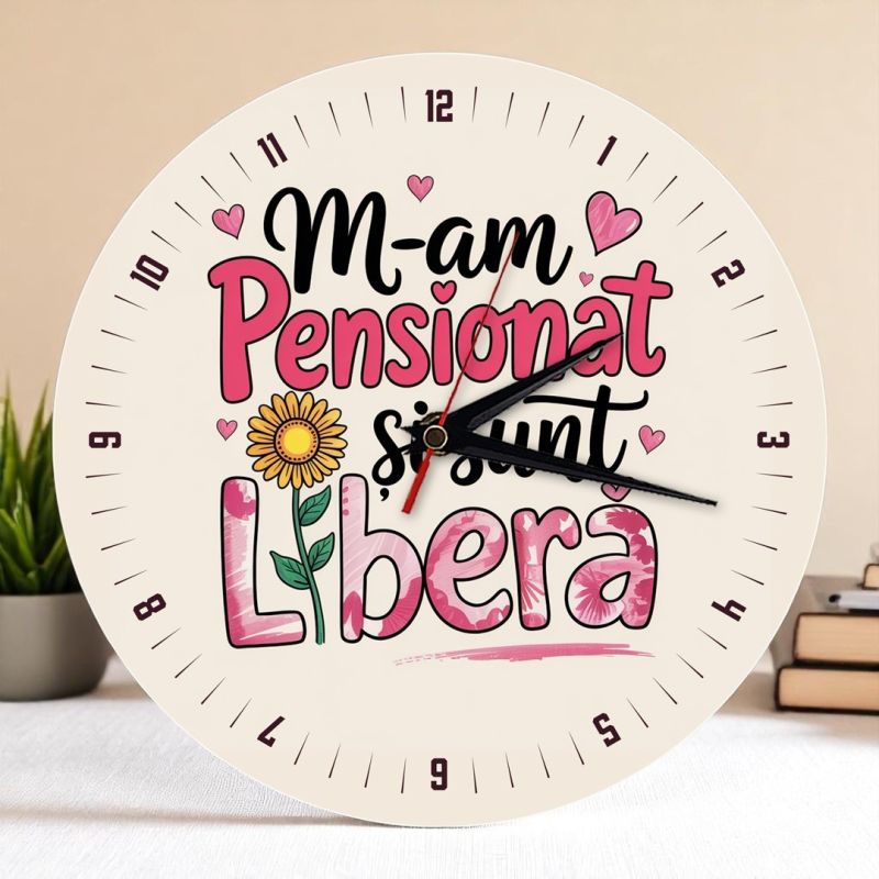 Ceas cadou pensionari