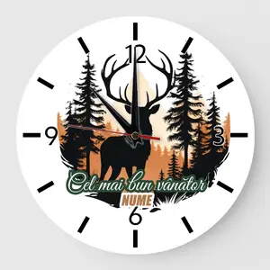 Ceas cadou cel mai bun vanator cerb orange