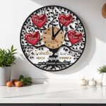 Ceas cadou familie copacul vietii