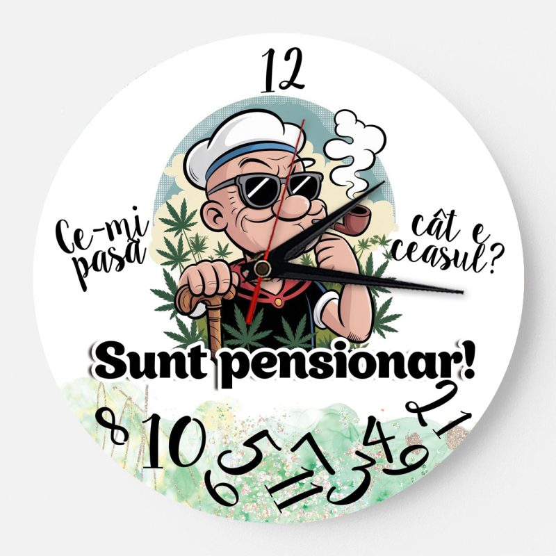 Ceas cadou pensionar Popeye Gradinarul