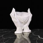 Vaza decorativa suport - Love Hands and Heart