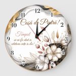 Ceas Casa de piatra flowers and marble