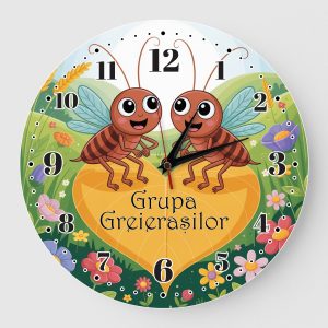 Ceas de perete Grupa Greierasilor