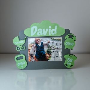 Rama foto bebe personalizata baiat