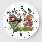 Ceas gradinita Grupa Veveritelor