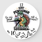 Ceas pensionar testoasa seful e sotia mea