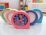Ceas de birou personalizat cu Poza si Mesaj colorate