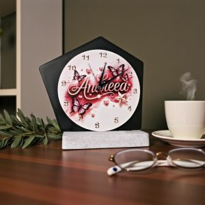 Ceas de birou cu nume 01
