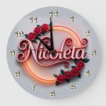 Ceas cadou cu nume Trandafiri rosii