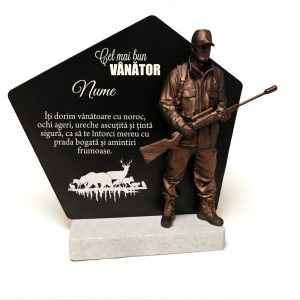 Trofeu Cadou personalizat – Cel mai bun vanator