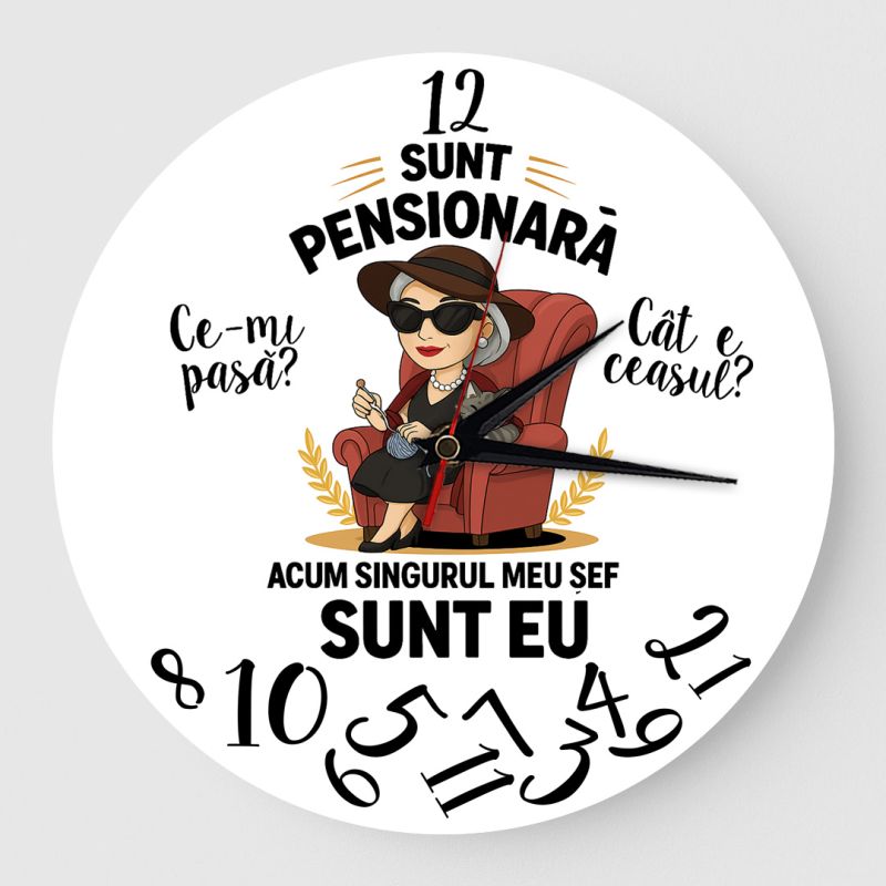 Ceas cadou Pensionara cu stil Ceas cadou Pensionara cu stil