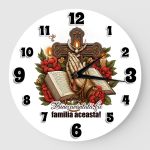 Ceas creștin religios Binecuvântată fie familia aceasta