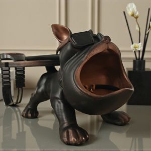 Suport decorativ Bulldog Premium din rășină
