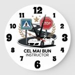 Ceas personalizat cel mai bun instructor auto cadou