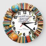 Ceas cadou educatoare carti