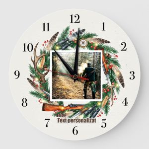 Ceas cadou vanator cu poza