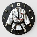 Ceas de perete Karate Kimono