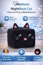 NitzBeats ShadowBeat Cat - Pisică Plus cu Boxă Bluetooth
