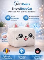NitzBeats SnowBeat Cat - Pisică Plus cu Boxă Bluetooth