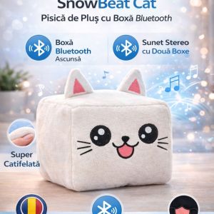 NitzBeats SnowBeat Cat - Pisică Plus cu Boxă Bluetooth