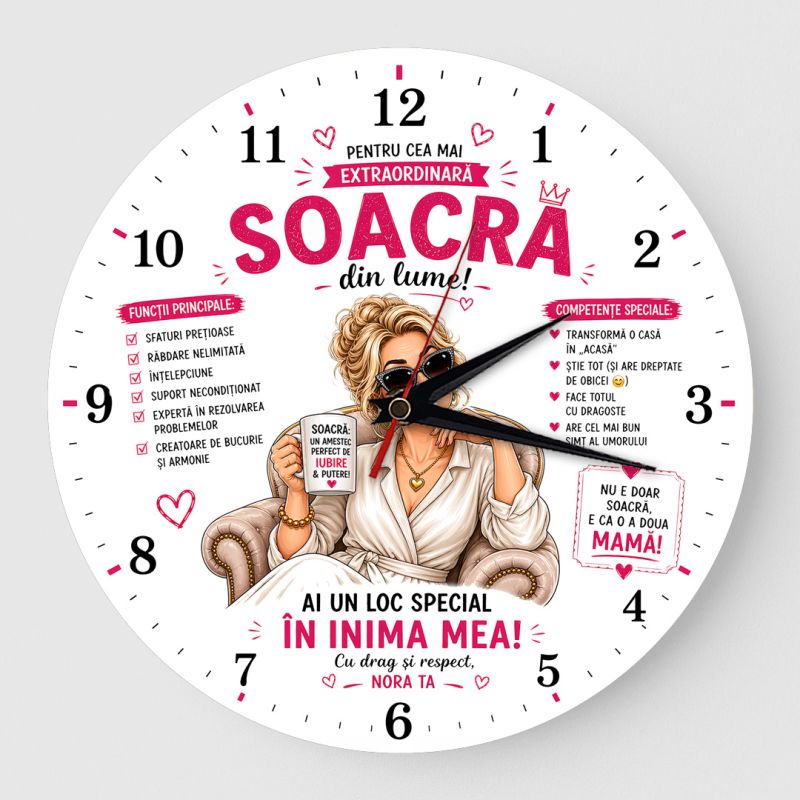 Ceas cadou pentru soacră de la noră