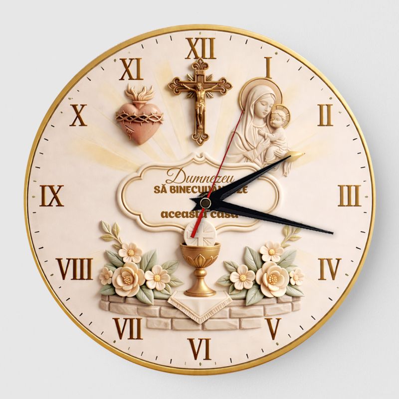 Ceas de perete Divina Binecuvântare