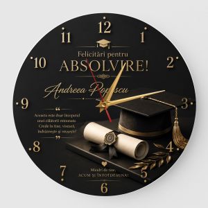 Ceas Absolvire Calatorie Minunata