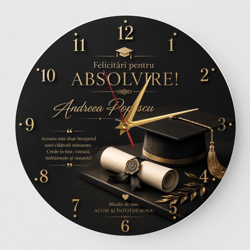 Ceas Absolvire Calatorie Minunata