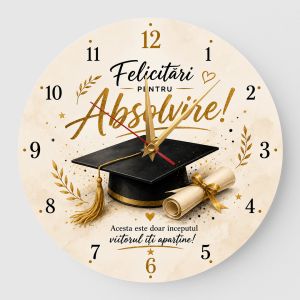 Ceas Felicitari pentru Absolvire