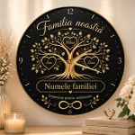 Ceas copacul vietii Familia noastra