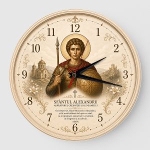 Ceas crestin cadou Sf Alexandru
