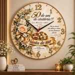 Ceas Personalizat Nunta de Aur „Ecoul Iubirii” – 50 de Ani de Căsătorie