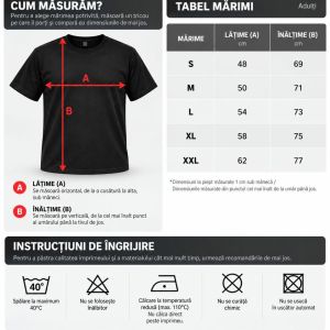 marimi tricouri personalizate