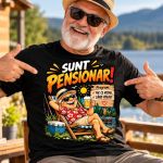 tricou pensionar, tricou cadou pensionar, tricou pensionare, cadou pensionare, cadou iesire la pensie, tricou amuzant pensionar, fac ce vreau cand vreau, cadou coleg pensionare, cadou pentru tata pensionar, cadou pentru bunic, tricou cu mesaj amuzant, cadou proaspat pensionar