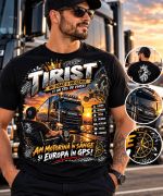 tricou șofer TIR, tricou camionagiu, cadou șofer TIR, tricou șofer camion, tricou transportator, tricou camionagii, tricou DTF, cadou camionagiu, tricou șofer profesionist.